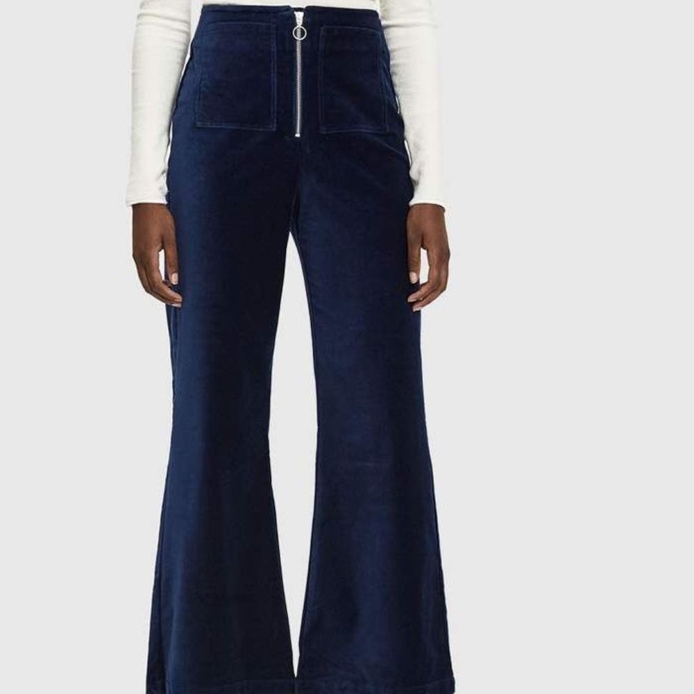 PALOMA WOOL - WADI PANTS - BLUE VELVET